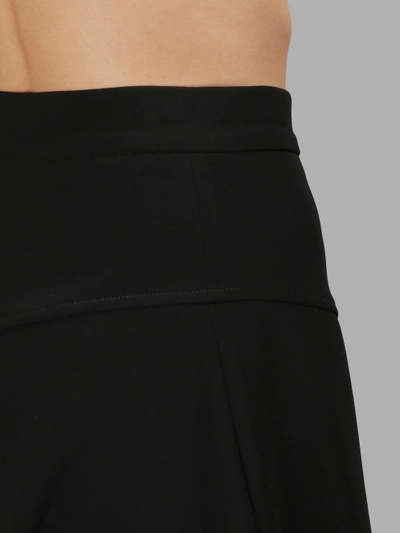 Shop Jw Anderson Black Asymmetric Skirt
