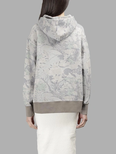 Shop Yeezy Women's Boxy Fit Hoodie Sweater In Light Grey
