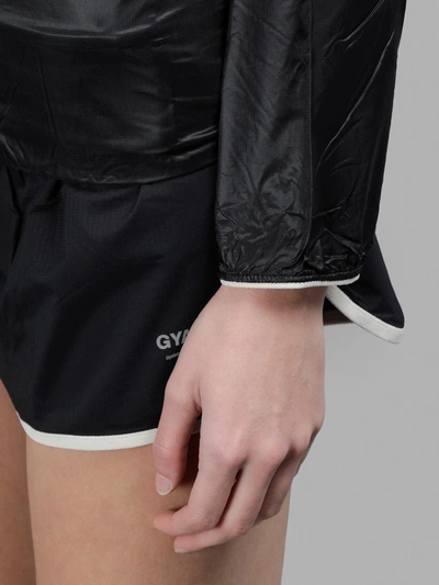 Shop Nike Women's Black Shiny Gyakusou Packable Jacket