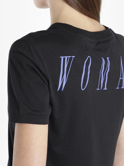 Shop Off-white Off White C/o Virgil Abloh Women's Black Princess Tiny Tee