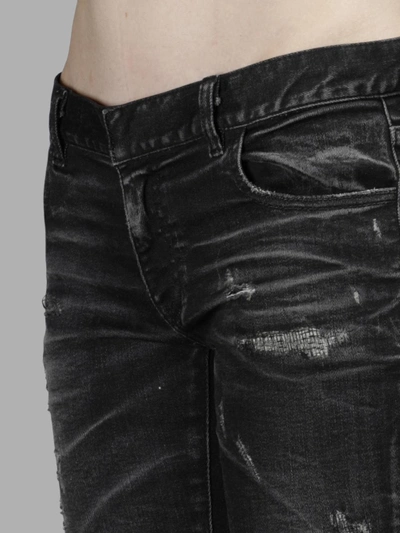 Shop Faith Connexion Women's Black Skinny Jeans In Low Waist