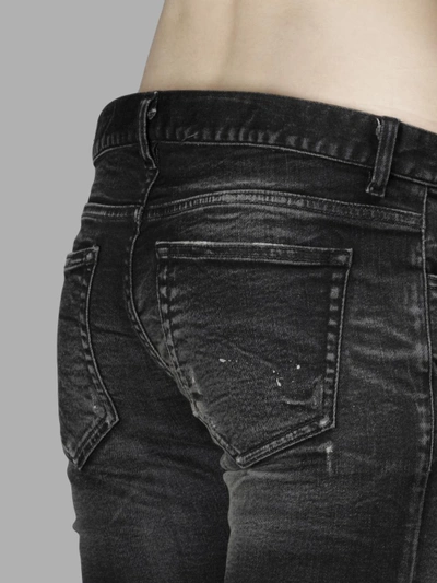 Shop Faith Connexion Women's Black Skinny Jeans In Low Waist