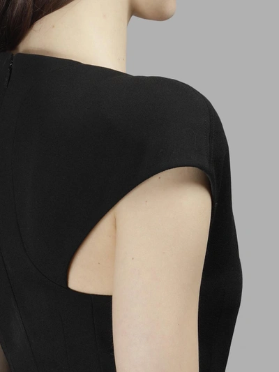 Shop Versace Women's Black V-neck Dress