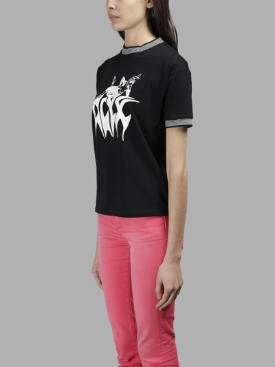 Shop Alyx Women's Black Bunny T-shirt