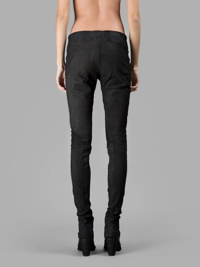 Shop Isaac Sellam Black Leather Leggings