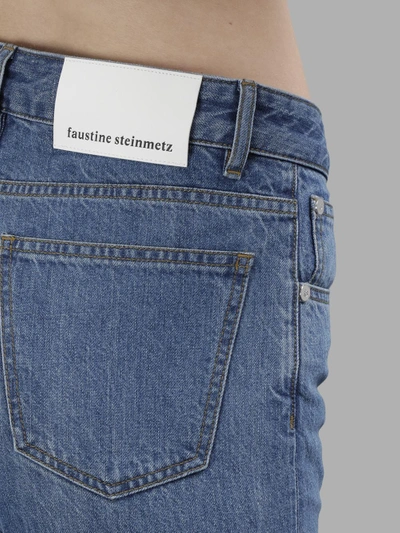 Shop Faustine Steinmetz Women's Blu Classic Jeans In Blue