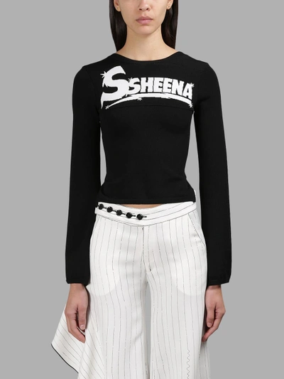 Shop Ssheena Black Long Sleeves Top