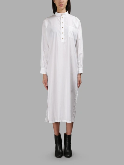 Shop Wales Bonner White Shirt Dress