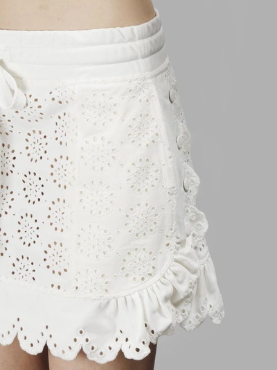Shop Fenty X Puma Women's White Edge Mini Skirt