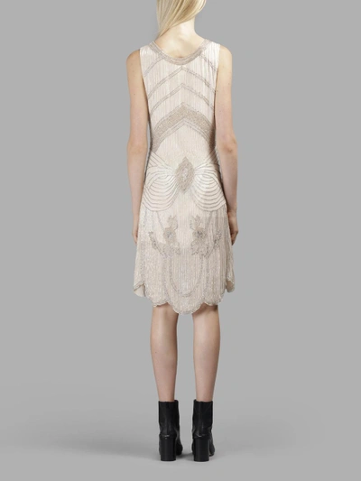 Shop Loyd/ford Women's Beige Beaded Dress