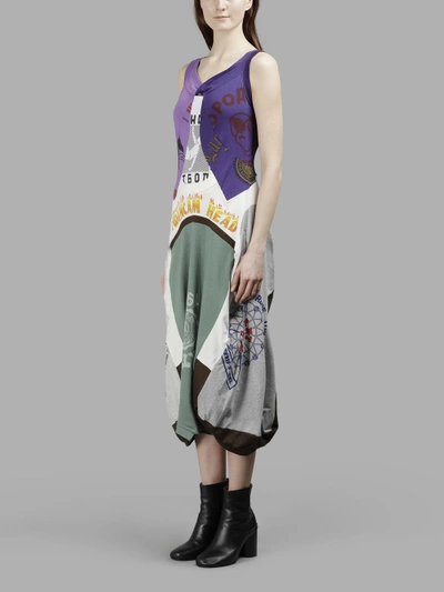 Shop Junya Watanabe Women's Multicolor Deconstructed Dress