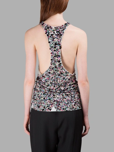 Shop Haider Ackermann Multicolor Sequin Top In Black