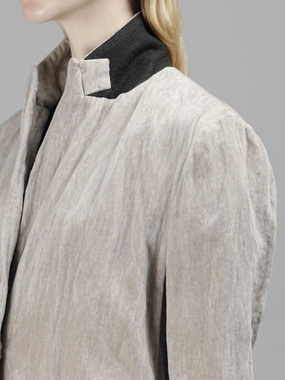 Shop Uma Wang Women's Grey Calista Coat
