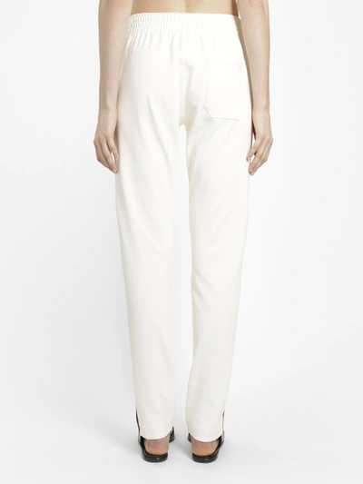 Shop Wales Bonner Women's Off-white Palms Trackpant With Crochet Detail In Off White