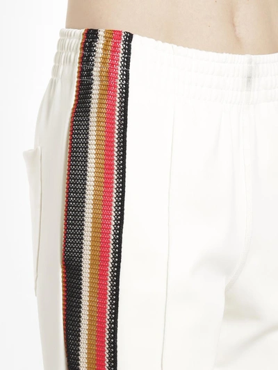 Shop Wales Bonner Women's Off-white Palms Trackpant With Crochet Detail In Off White