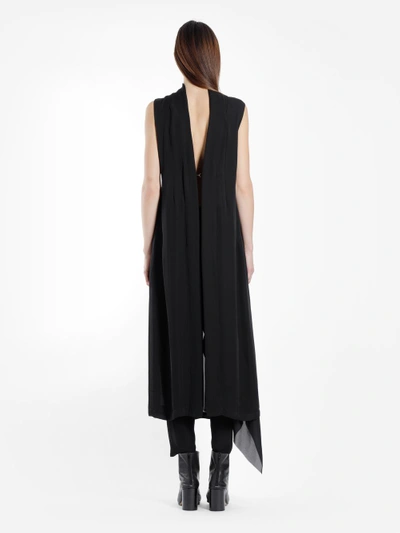 Shop Isabel Benenato Women's Black Sleeveless Long Silk Dress