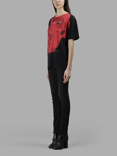 Shop Marcelo Burlon County Of Milan Marcelo Burlon - County Of Milan Women's Black Uske T-shirt