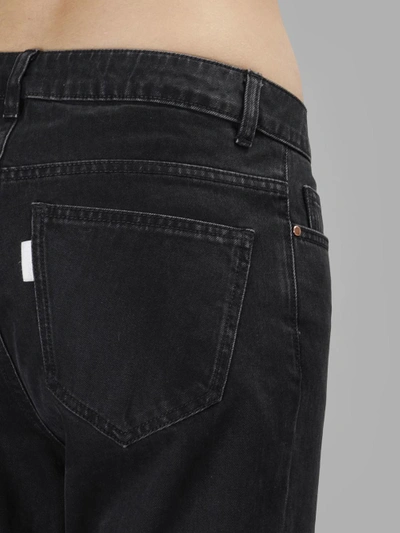 Shop Aalto Jeans With Fixed Pleats In Black