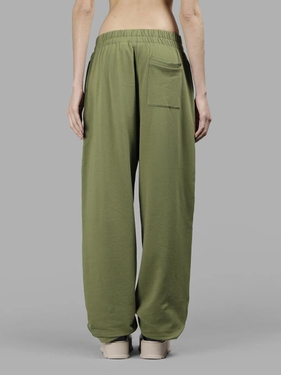 Shop Fenty X Puma Women's Sweat Green Trousers