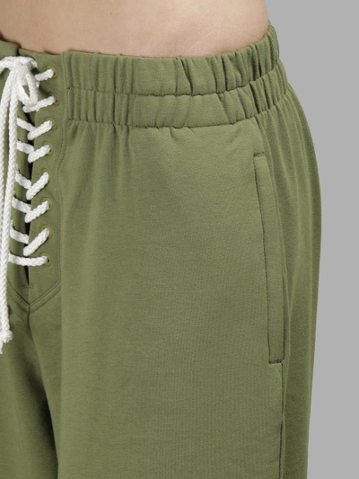 Shop Fenty X Puma Women's Sweat Green Trousers