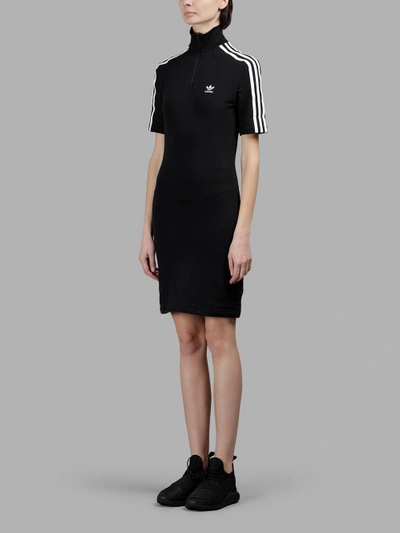 Shop Adidas Originals Adidas Women's Black High Neck Dress