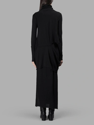 Shop Barbara I Gongini Women's Deconstructed Black Wool Dress