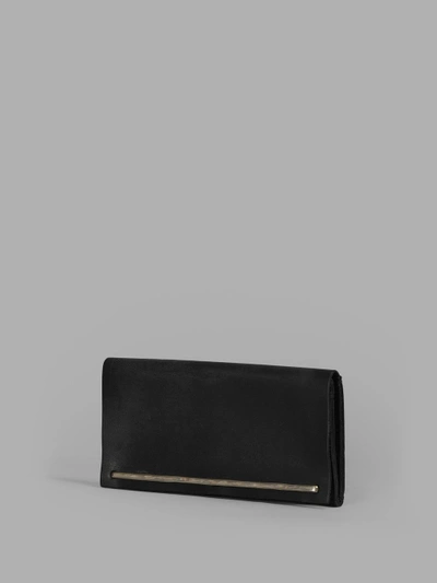 Shop Werkstatt:münchen Werkstatt Munchen Note Black Case Brace Hammered Wallet