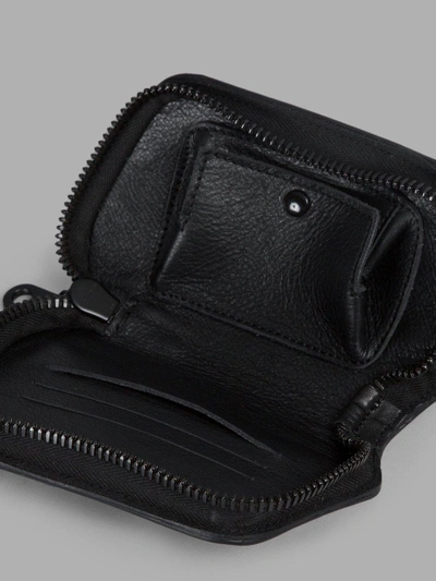 Shop Khourianbeer Black Leather Wallet