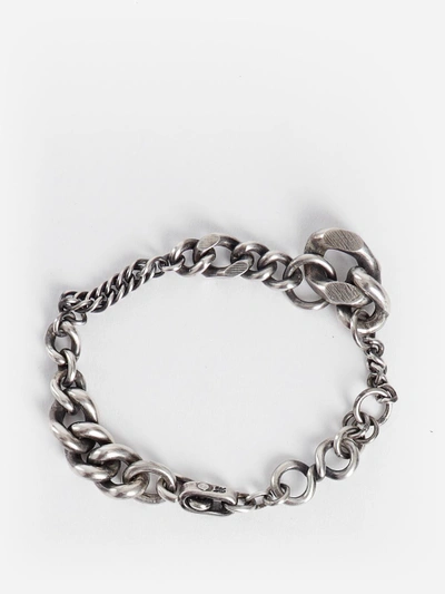 Shop Werkstatt:münchen Werkstatt Munchen Silver Chained Bracelet