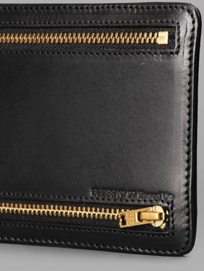 Shop Bless Black Leather Eased Up Wallet