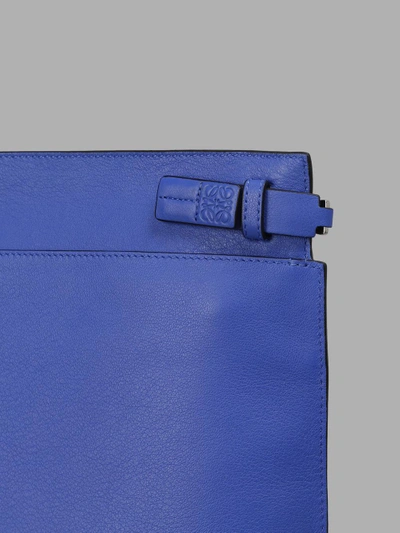 Shop Loewe Women's Blue "you Can't Take It With You" Pouch