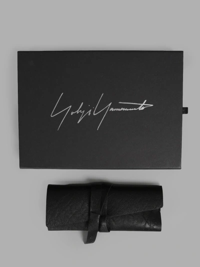 Shop Yohji Yamamoto Black Sunglasses