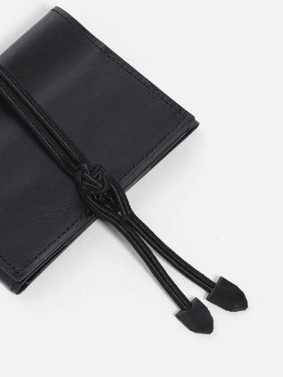Shop Yohji Yamamoto Women's Black Folded Card Case