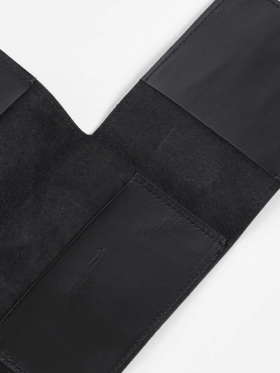 Shop Yohji Yamamoto Women's Black Folded Card Case