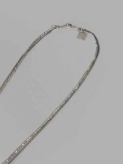 Shop Goti Silver Multicharm Necklace