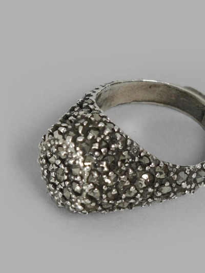 Shop Goti Silver Textured Ring