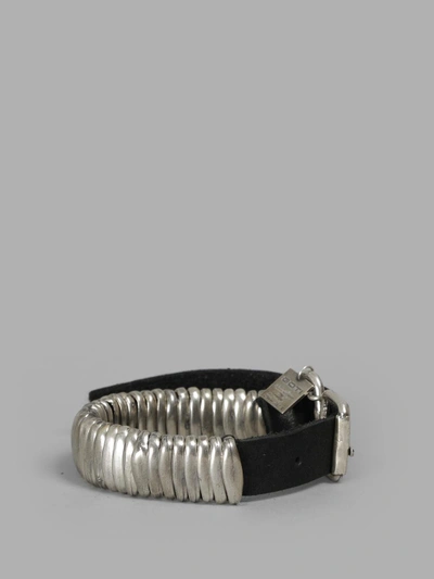 Shop Goti Black And Silver Bracelet