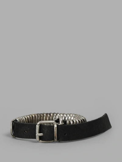 Shop Goti Black And Silver Bracelet