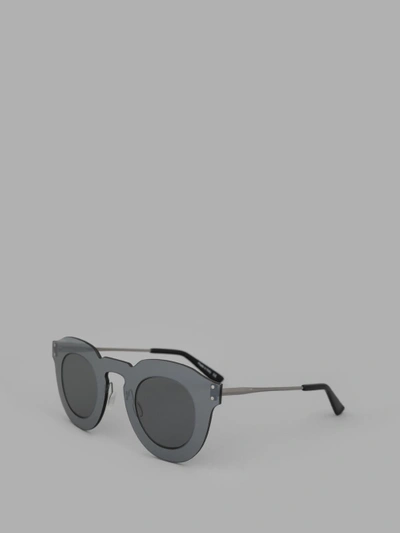 Shop Christian Roth Grey Matos Sunglasses In Grey Frame