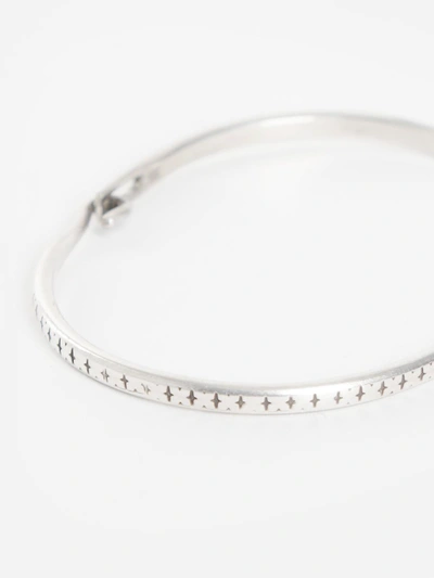 Shop Werkstatt:münchen Werkstatt Munchen Silver Single Rigid Band Bracelet