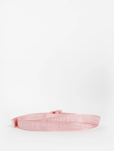 Shop Off-white Off White C/o Virgil Abloh Women's Pink 2m Industrial Belt
