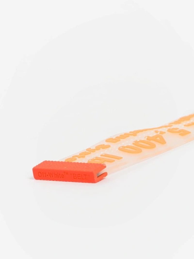 Off-White c/o Virgil Abloh Orange Rubber Industrial Keychain