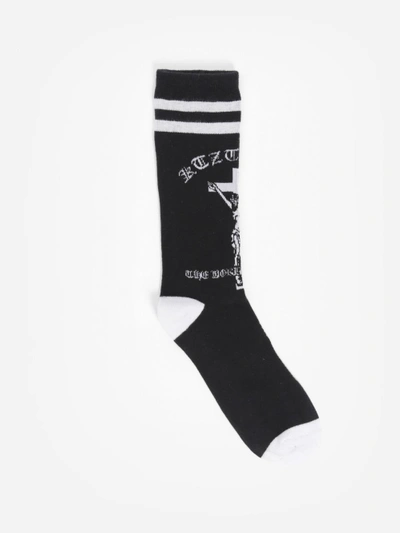 Shop Ktz Men's Black Jesus Socks