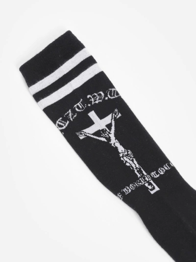 Shop Ktz Men's Black Jesus Socks