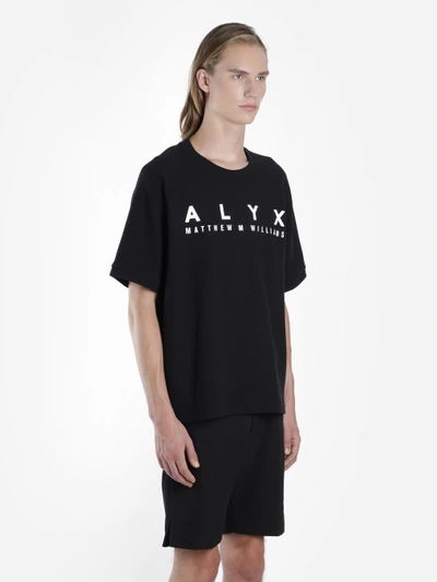 Shop Alyx Men's Black Baseball Logo Tee