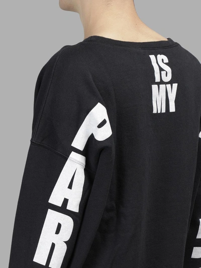 Shop Faith Connexion Men's Black Paris Sweater