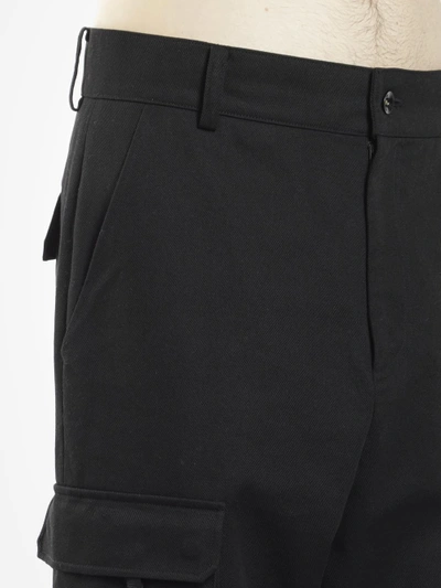 Shop D By D Men's Black Cargo Trousers