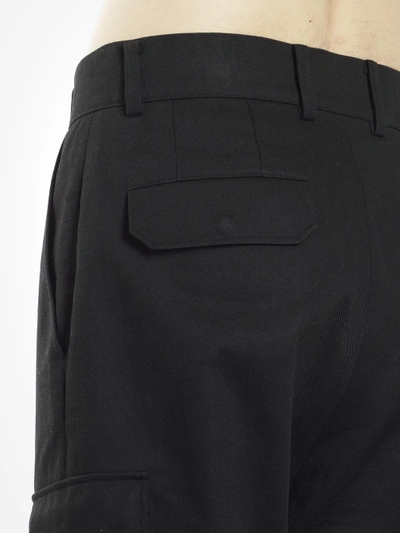 Shop D By D Men's Black Cargo Trousers