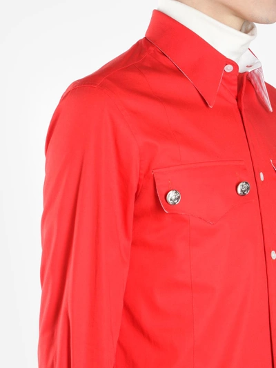 Shop Calvin Klein 205w39nyc Men's Red Shirt