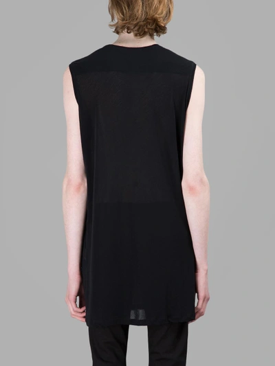 Julius Black Sleeveless T-shirt | ModeSens